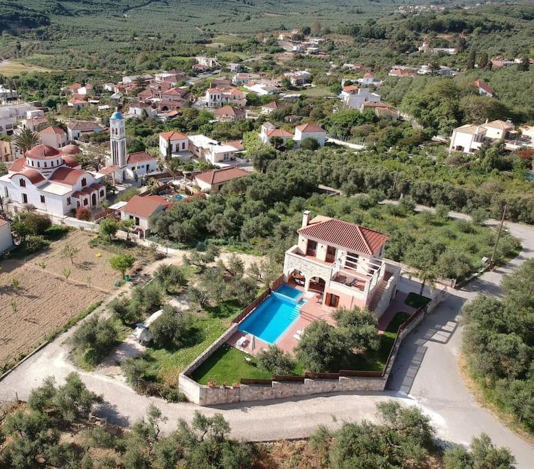 Villa Katerina With Eco Heated Pool Spiliá Exterior foto