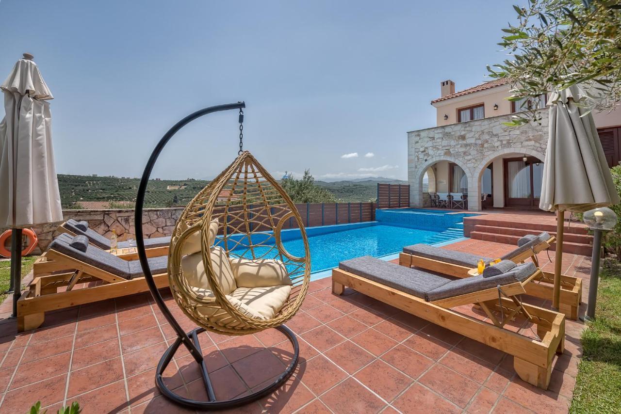 Villa Katerina With Eco Heated Pool Spiliá Exterior foto