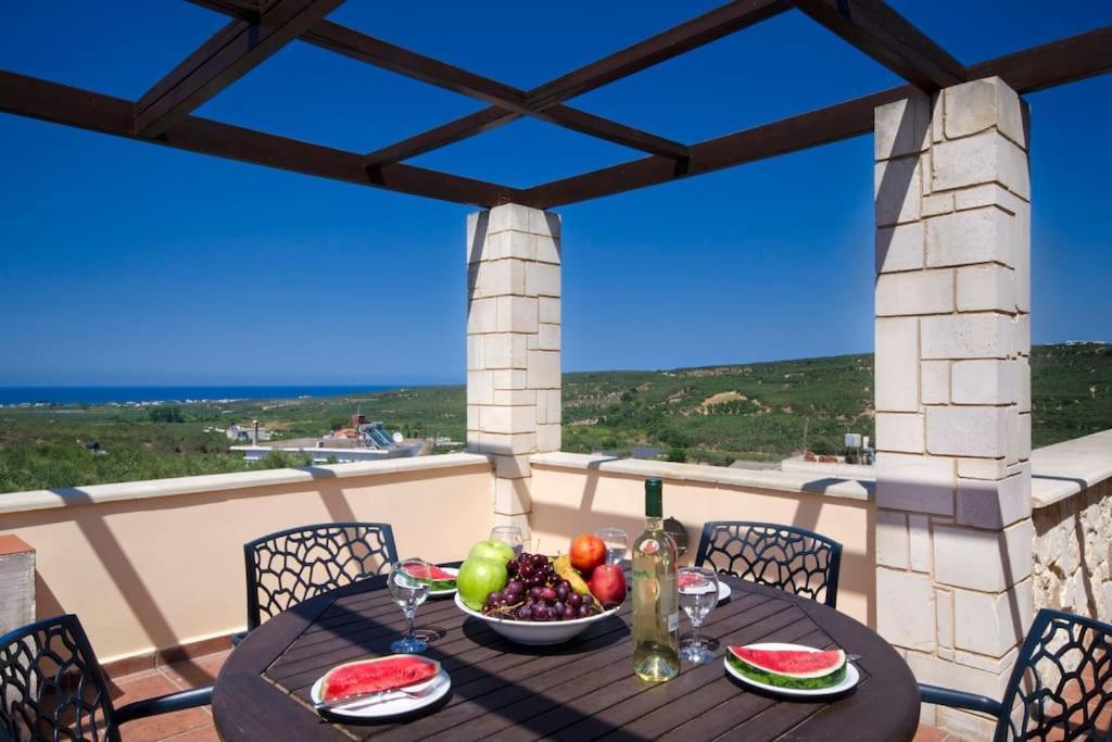 Villa Katerina With Eco Heated Pool Spiliá Exterior foto